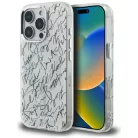 iPhone 16 Pro Fehér Karl Lagerfeld IML Karl Script Pattern MagSafe tok