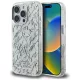iPhone 16 Pro Fehér Karl Lagerfeld IML Karl Script Pattern MagSafe tok
