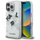 iPhone 16 Pro Átlátszó Karl Lagerfeld IML Sketched Graphic tok