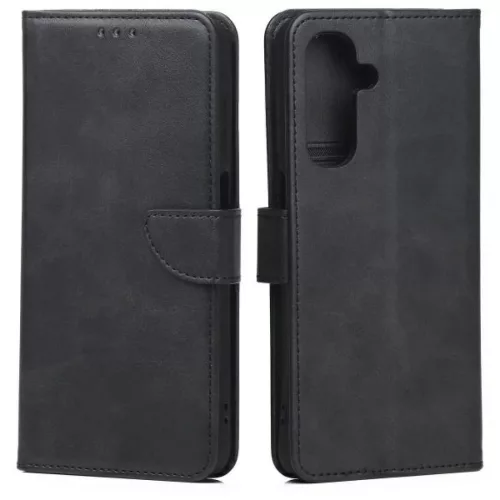 Marv Wallet fliptok Samsung Galaxy A17 4G-hez, fekete tok