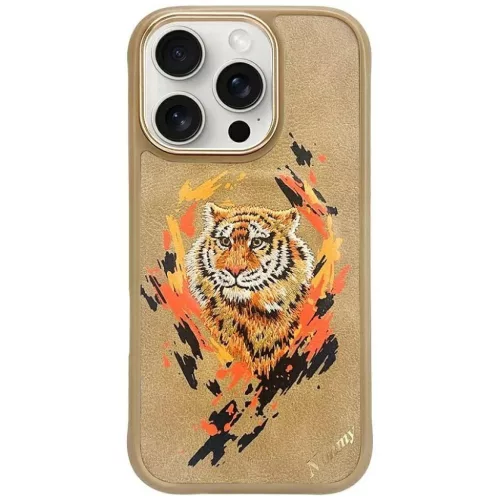 NIMMY tok TIGER kompatibilis MagSafe-el IPHONE 16 Pro-hoz világosbarna