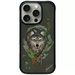   NIMMY tok WOLF kompatibilis MagSafe funkcióval IPHONE 16 Pro készülékhez sötétszürke