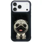 iPhone 17 Pro fekete Nimmy Big Eyed Pet 2.0 Kutyás tok