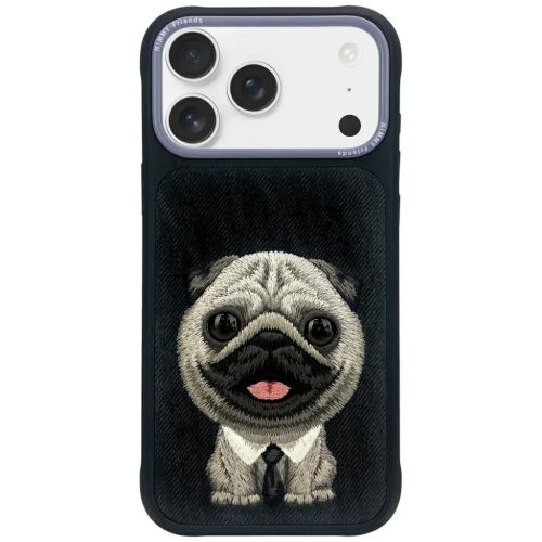 iPhone 17 Pro Max fekete Nimmy Big Eyed Pet 2.0 Dog tok