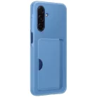 Samsung Kártyatartó tok Galaxy A17 kék tok