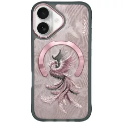   Nimmy Mágneses Fantasy Állat MagSafe iPhone 16 Tok - Rózsaarany tok
