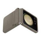 Samsung Galaxy Z Flip 5 Samsung bőr tok EF-VF731PAE Etoupe gyári