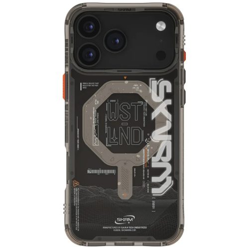 iPhone 17 Pro Max Skinarma Sonix mágneses töltős kő színű tok