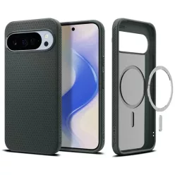   Google Pixel 10 Pro XL Abyss Green Spigen Liquid Air MagSafe tok