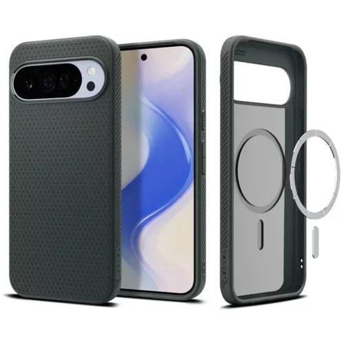 Google Pixel 10 Pro XL Abyss Green Spigen Liquid Air MagSafe tok