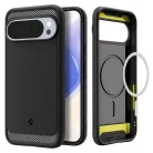 Google Pixel 10 Pro XL Spigen Rugged Armor MagSafe - Matt Fekete tok