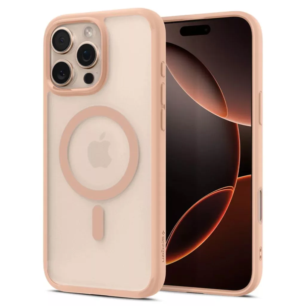 iPhone 16 Pro Frost Rose Titanium Spigen Ultra Hybrid