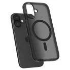 iPhone 16 Fagyos Fekete Spigen Ultra Hibrid „T” Mag Magsafe tok