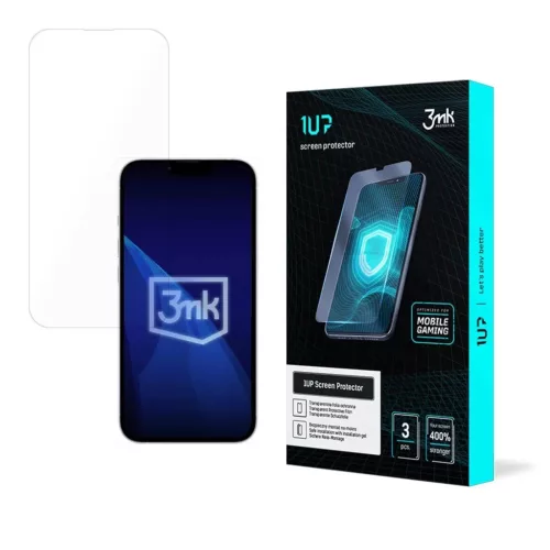 Gamer fólia 3mk 1UP Apple iPhone 16e/17e -hez üvegfólia