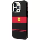 Ferrari FEHMP14XUCOK iPhone 14 Pro Max 6.7" fekete/fekete kemény tok IMD Combi Magsafe tok