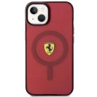 Ferrari FEHMP14SURKR iPhone 14 6.1" piros/piros tok Translucent Magsafe