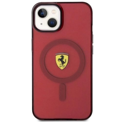 Ferrari FEHMP14SURKR iPhone 14 6.1" piros/piros tok Translucent Magsafe