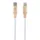 Lightning USB kábel - Guess GULMARG USB-C - 1.5m Gyors töltés világos arany Dombornyomott Logó
