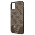 iPhone 11 Guess GUHCN61PU4GHBR 4G Triangle fekete
