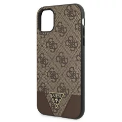 iPhone 11 Guess GUHCN61PU4GHBR 4G Triangle fekete