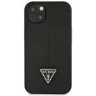 Guess GUHCP14MPSATLK iPhone 14 Plus 6,7" fekete/fekete hardcase SaffianoTriangle Logo tok