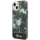Guess GUHCP14MHGJGHA iPhone 14 Plus 6.7" zöld/zöld keménytok Jungle Collection