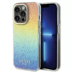   Guess IML Faceted Mirror Disco Iridescent tok iPhone 14 Pro Max - többszínű