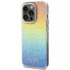Guess IML Faceted Mirror Disco Iridescent tok iPhone 14 Pro Max - többszínű