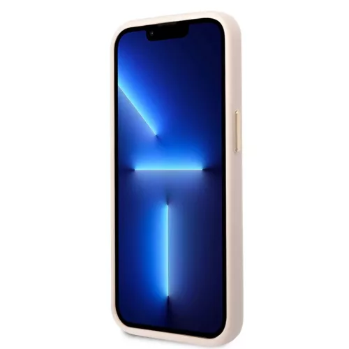 iPhone 14 Pro Max Guess PC/TPU 4G Metal Camera Outline tok rózsaszín (GUHCP14XHG4SHP)
