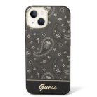 Guess GUHCP14MHGBNHK iPhone 14 Plus 6.7" fekete/fekete telefontok Bandana Paisley tok.