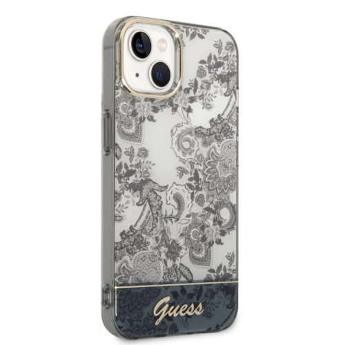 iPhone 14 Plus Guess PC/TPU Toile De Jouy tok szürke (GUHCP14MHGPLHG)