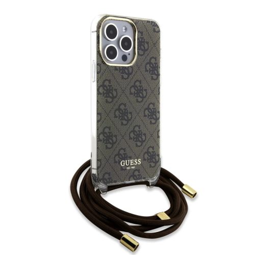 Guess IML 4G Printed Crossbody Strap tok iPhone 15 Pro Max Barn