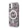iPhone 11 Guess PC/TPU Flowers IML MagSafe kompatibilis tok rózsaszín (GUHMN61HCFWSP)