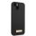 iPhone 14 Plus Guess Silicone Metal Logo MagSafe kompatibilis tok fekete (GUHMP14MSBPLK)