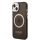 iPhone 14 Guess Translucent MagSafe kompatibilis tok fekete (GUHMP14SHTCMK)