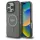 iPhone 16 Pro 6.3" fekete/fekete Guess GUHMP16LHFGEREK kemény tok IML Glitter Circle MagSafe tok