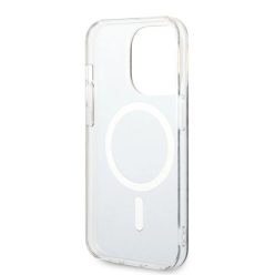   iPhone 14 Pro Guess 4G IML MagSafe kompatibilis tok fekete (GUHMP14LH4STK)