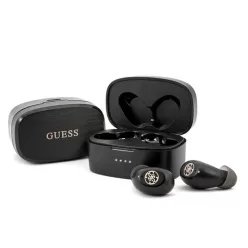   Guess vezeték nélküli fülhallgató, bluetooth 5.0, töltőtokkal, fekete