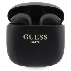   Guess GUTWST26PSK TWS Bluetooth fülhallgató + dokkoló állomás - fekete Classic EST Logo