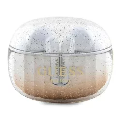   Guess Glitter Gradient TWS Bluetooth fülhallgató dokkolóval - arany