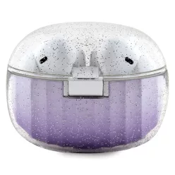   Guess Glitter Gradient TWS Bluetooth fülhallgató dokkolóval - lila