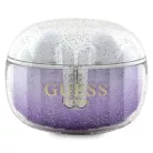 Guess Glitter Gradient TWS Bluetooth fülhallgató dokkolóval - lila