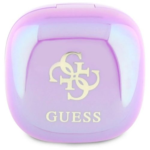 GUESS vezeték nélküli fülhallgató Bluetooth TWS GUTWSJ144ESU (Mini Iridescent 4G Printed Logo) lila