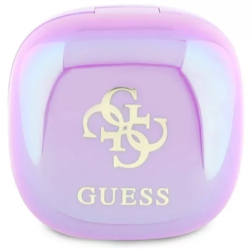 GUESS vezeték nélküli fülhallgató Bluetooth TWS GUTWSJ144ESU (Mini Iridescent 4G Printed Logo) lila