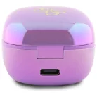 GUESS vezeték nélküli fülhallgató Bluetooth TWS GUTWSJ144ESU (Mini Iridescent 4G Printed Logo) lila