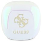 GUESS vezeték nélküli fülhallgató Bluetooth TWS GUTWSJ144ESH (Mini Iridescent 4G Printed Logo) fehér,