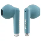 GUESS vezeték nélküli fülhallgató Bluetooth TWS GUTWSJ14ESGQ (Nyomtatott Klasszikus Logó) türkiz