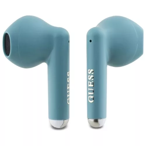 GUESS vezeték nélküli fülhallgató Bluetooth TWS GUTWSJ14ESGQ (Nyomtatott Klasszikus Logó) türkiz