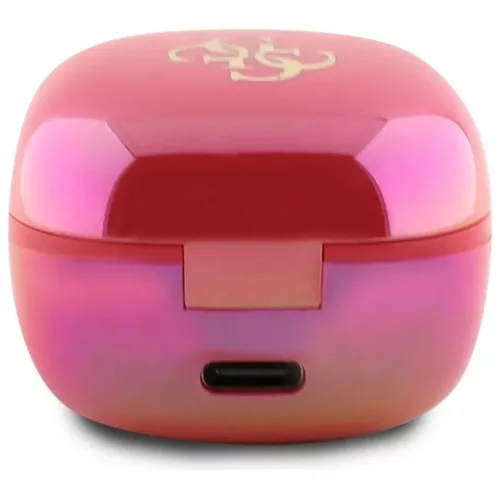 GUESS vezeték nélküli fülhallgató bluetooth TWS GUTWSJ144ESF (Mini Iridescent 4G Logóval Nyomtatva) fukszia