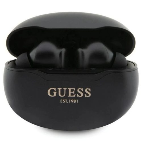 Guess GUTWST50EK TWS Bluetooth fülhallgató + dokkoló állomás - fekete Classic EST